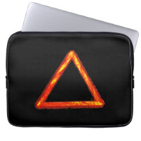 Blazing Fire Element Alchemy Symbol