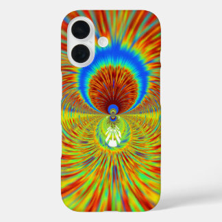Blazing Fire Graphic designer iPhone 16 Case
