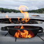 Blazing Flames Photographic Fire Initials Black Bum Bags<br><div class="desc">This unique black Fanny Pack is ablaze with flames of bright orange fire.  It's Hot,  It is edgy,  distinctive,  stylish and fun with beautiful burning flames.  Personalise with Initials or Monogram.

This image is original fire photography by JLW_PHOTOGRAPHY.</div>