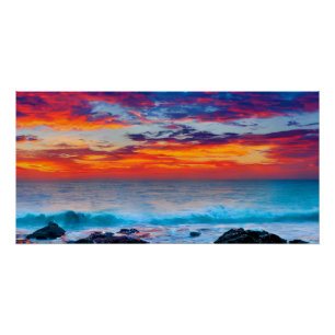 Blazing Horizon Poster