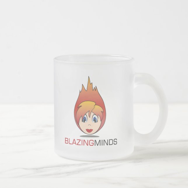 Blazing Minds Frosted Mug (Right)