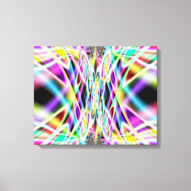 Blazing Omega Canvas Print (Front)