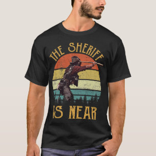 Blazing Saddles The Sheriff is Near Vintage T-Shirt
