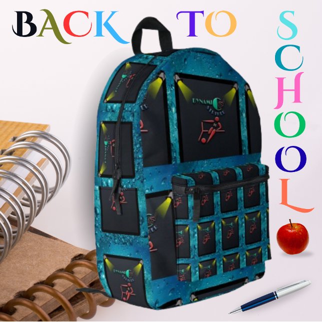 Blazing Striker,Dynamic Fusion Power and Precision Printed Backpack (Creator Uploaded)