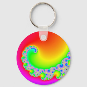 Blazing Sun Key Ring