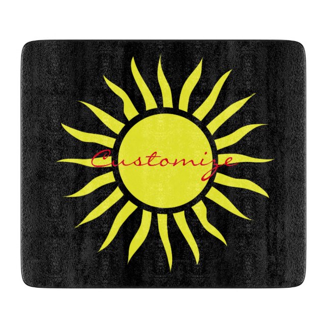Blazing Sun Thunder_Cove Cutting Board (Front)