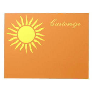 Blazing Sun Thunder_Cove Notepad