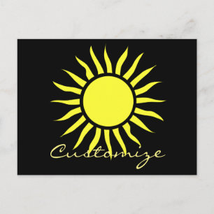 Blazing Sun Thunder_Cove Postcard
