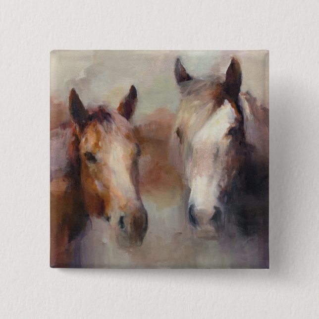 Blazing The West 15 Cm Square Badge (Front)