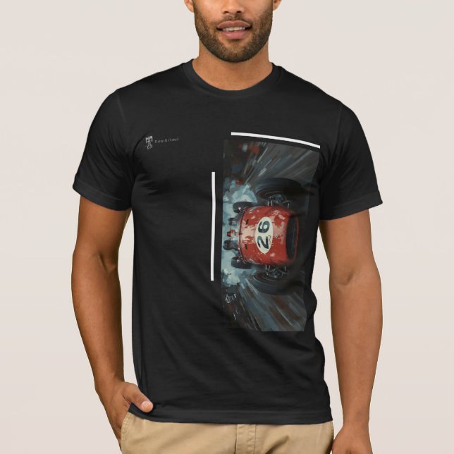 Blazing Trail: Car 26 shirt | Piston & Thread (Front)
