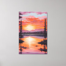 Blazing Tranquillity Sunset