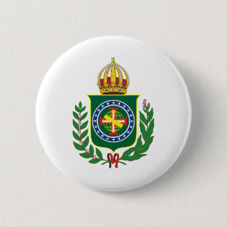 Blazon Empire of Brazil 6 Cm Round Badge