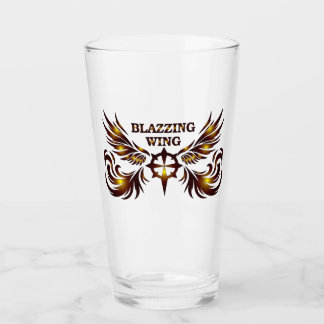 Blazzing Wing Drinkware Glass
