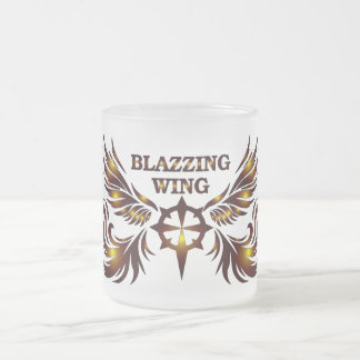 Blazzing Wing Glass Mug
