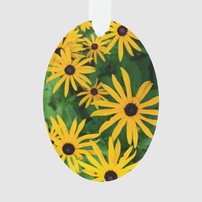 Blck-eyed Susans Ornament (Front)