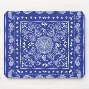 Ble Paisley Mousepad