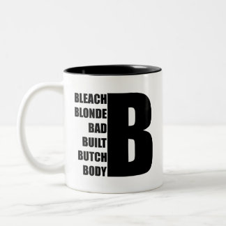 Bleach Blonde Bad Built Two-Tone Coffee Mug