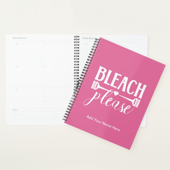 Bleach Please - Hairdresser Stylist Appointment Planner (Display)