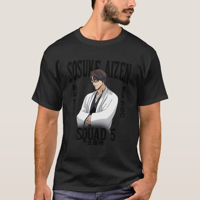 Bleach Sosuke Aizen Squad 5 T-Shirt (Front)