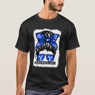 Bleached Cheer Mother Mama Parent Cheerleading Mum T-Shirt