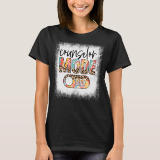 Bleached Counsellor Mode Off Leopard & Tie Dye Cou T-Shirt