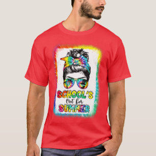 Bleached Last Day Of School Schools Out For Summer T-Shirt