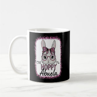Bleached Leopard Pink Sunglasses Bunny One Hoppy A Coffee Mug