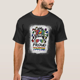 Bleached Leopard Proud Tootsie Lgbtq Pride Month M T-Shirt