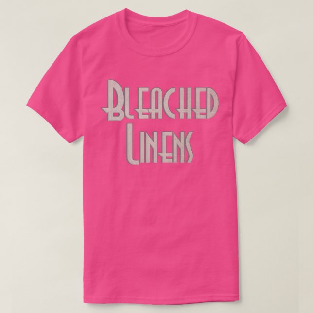 Bleached Linens T-Shirt (Design Front)