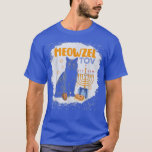 Bleached Mazel Tov Black Cat Menorah Funny Hanukka T-Shirt<br><div class="desc">Bleached Mazel Tov Black Cat Menorah Funny Hanukkah Chanukah .</div>