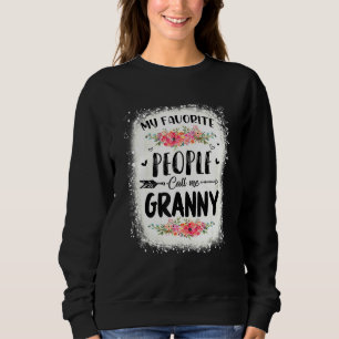 Bleached My Favourite People Call Me Granny Tee Mo