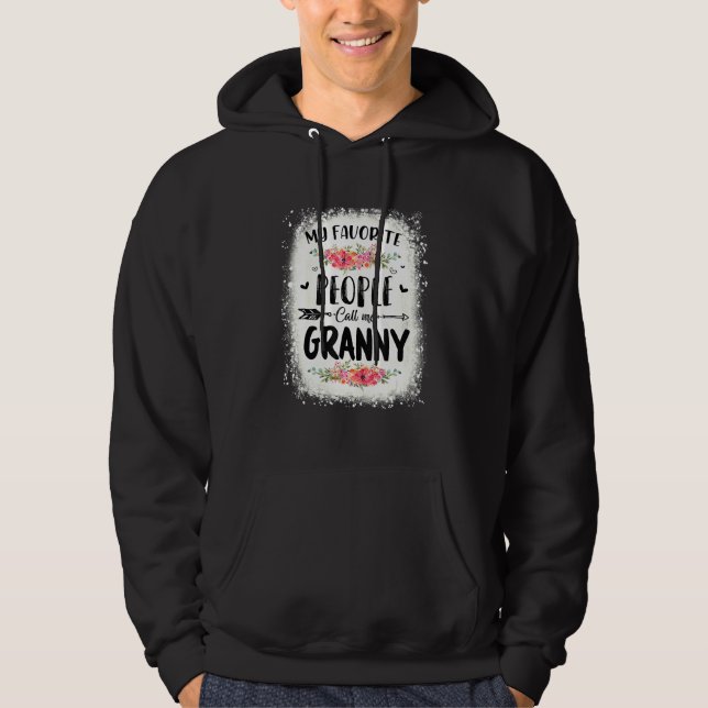 Bleached My Favourite People Call Me Granny Tee Mo (Front)
