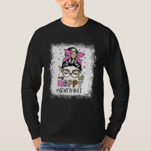 Bleached One Hoppy Merchant Bunny Easter Day T-Shirt