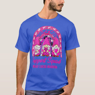 Bleached Pink Ribbon Support Squad Awareness  (35) T-Shirt