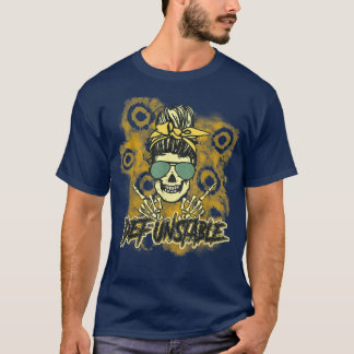 Bleached Skeleton Mum  T-Shirt