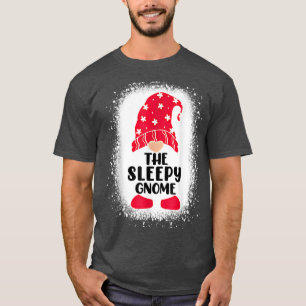 Bleached The Sleepy Gnome Matching Family Christma T-Shirt
