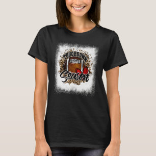Bleached Touchdown Season Football Mum Game Day Fo T-Shirt