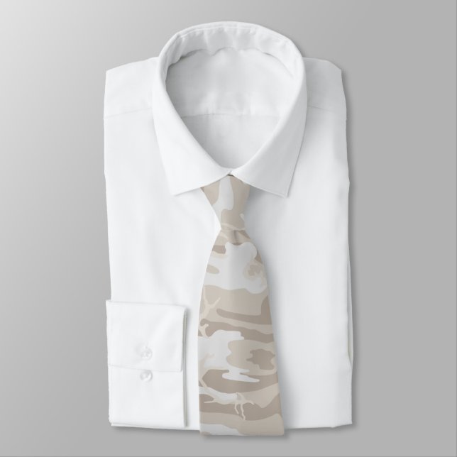 Bleached Wasteland Camo Tie (Tied)