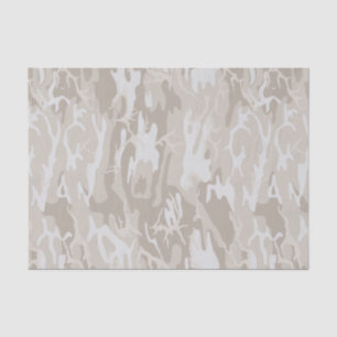 Bleached Wasteland Camo Tissue Paper