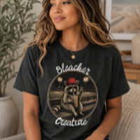 Bleacher Creature Racoon Baseball Sports