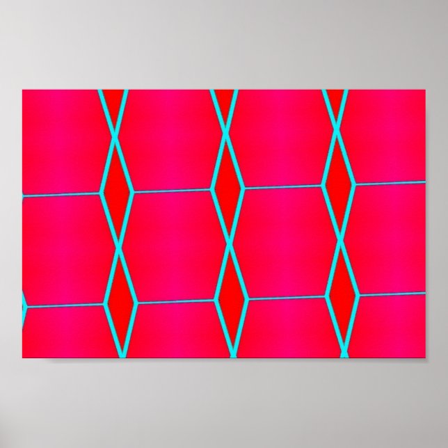 Bleachers place abstract best poster (Front)