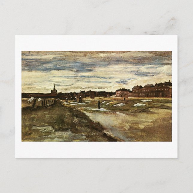 Bleaching Ground, Vincent van Gogh Postcard (Front)