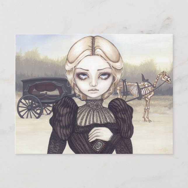 "Bleak Mourning" Postcard (Front)