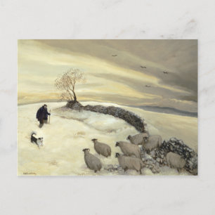 Bleak winter day postcard