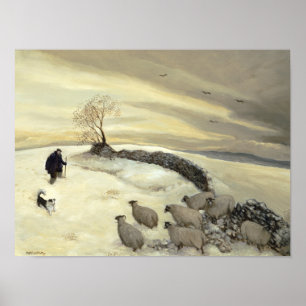Bleak winter day poster