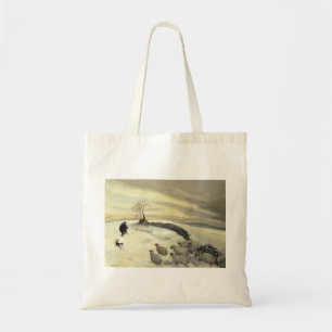 Bleak winter day tote bag