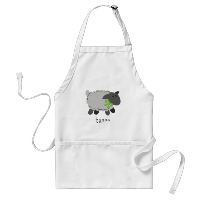 Bleating Sheep Standard Apron (Front)