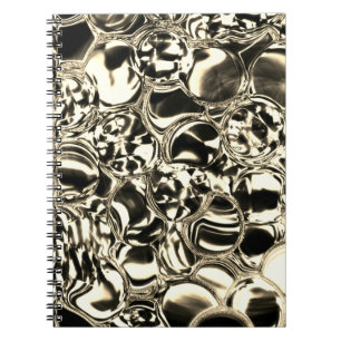 Blebs of gold or bubbles of glass? notebook