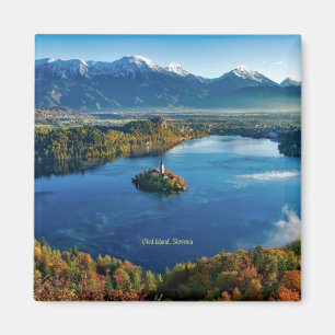 Bled Island, Slovenia, scenic Magnet
