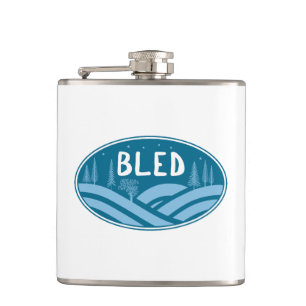 Bled Slovenia Outdoors Hip Flask